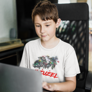 Dziecięca koszulka z nadrukiem #ŻUŻEL MZ06