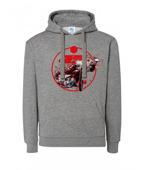 Bluza damska z kapturem Grafika MZ01 Różne kolory - obrazek 5