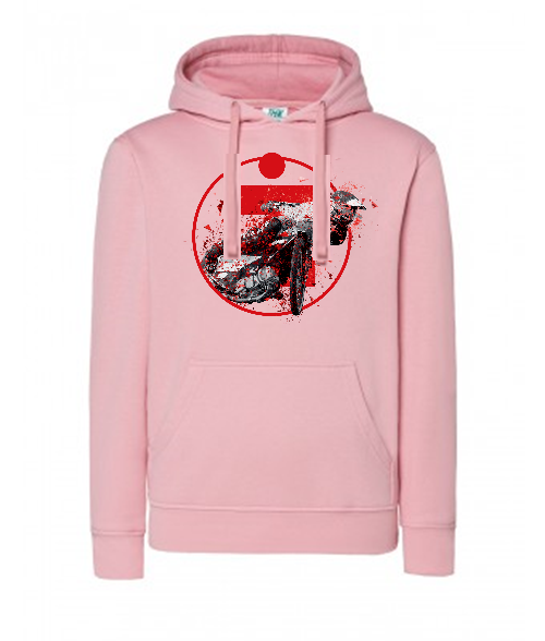Bluza damska z kapturem Grafika MZ01 Różne kolory - obrazek 7
