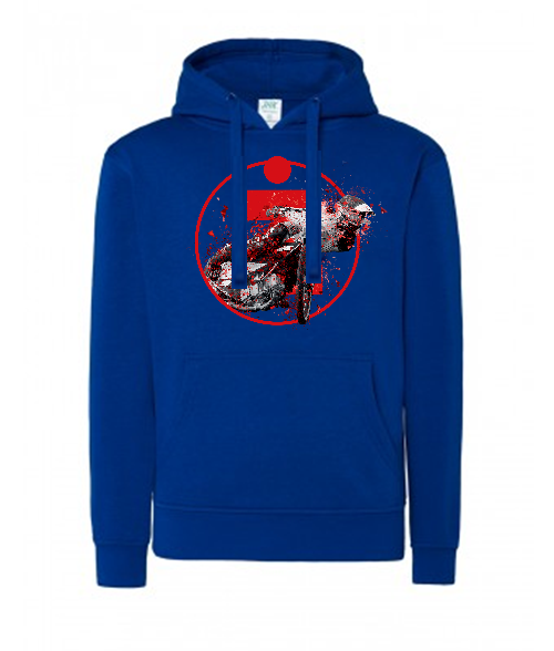 Bluza damska z kapturem Grafika MZ01 Różne kolory - obrazek 8