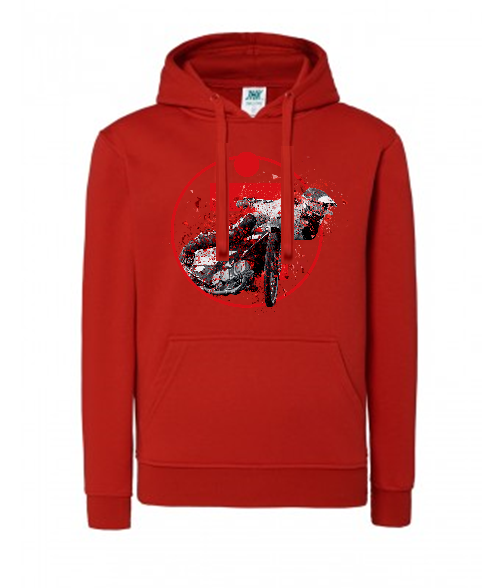 Bluza damska z kapturem Grafika MZ01 Różne kolory - obrazek 9
