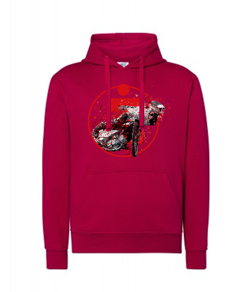 Bluza damska z kapturem Grafika MZ01 Różne kolory - obrazek 10