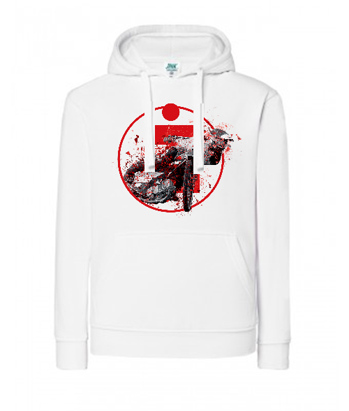 Bluza damska z kapturem Grafika MZ01 Różne kolory - obrazek 12