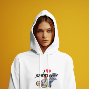 Bluza damska z kapturem Grafika MZ20 Różne kolory