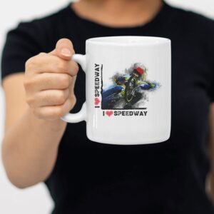 Kubek kibica z żużlową grafiką MZ19 I❤