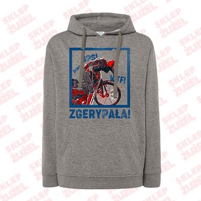 Bluza męska z kapturem Grafika MZ17-2 Także Duże Rozmiary - obrazek 2