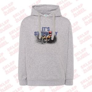 Bluza męska z kapturem wzór