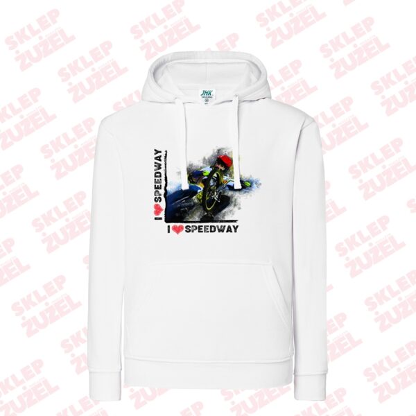 Bluza damska z kapturem Grafika MZ19 Różne kolory - obrazek 7