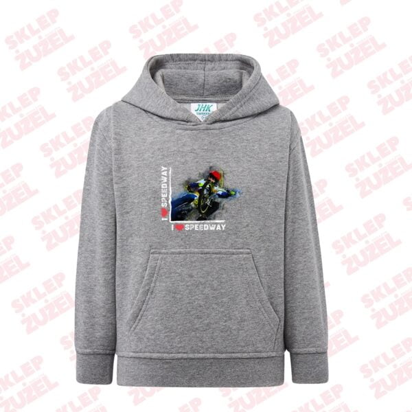 Bluza dla dziecka z kapturem i żużlową grafiką MZ19 I❤ Różne kolory - obrazek 6