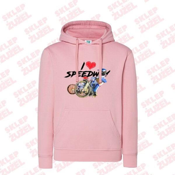 Bluza damska z kapturem Grafika MZ20 Różne kolory - obrazek 4