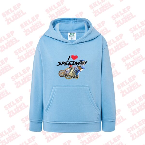 Bluza dla dziecka z kapturem i żużlową grafiką MZ20 Różne kolory - obrazek 5