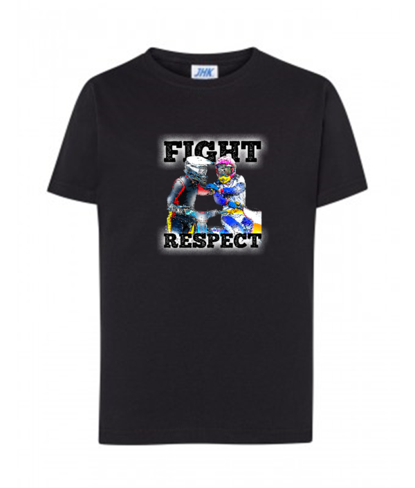 Dziecięca koszulka z nadrukiem MZ25 Fight&Respect - obrazek 2