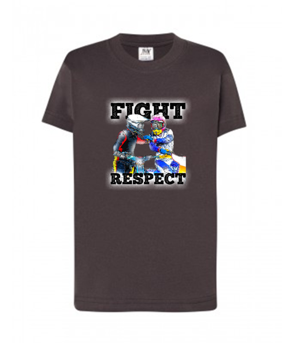 Dziecięca koszulka z nadrukiem MZ25 Fight&Respect - obrazek 7