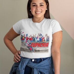 Koszulka Damska dla fanki żużla z nadrukiem MZ23 Euphoria