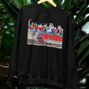 Bluza męska Klasyczna  Z nadrukiem  Grafika MZ23 Euphoria