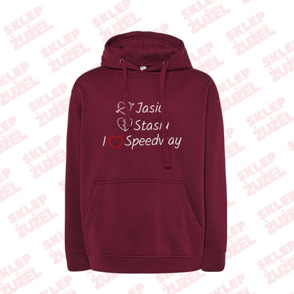 Bluza męska z kapturem Grafika MZ21 ❤SPEEDWAY - obrazek 4