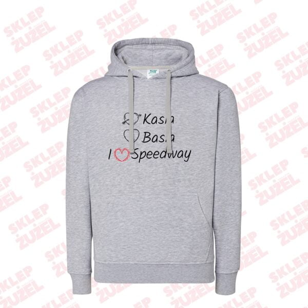 Bluza damska z kapturem Grafika MZ21 Różne kolory - obrazek 7