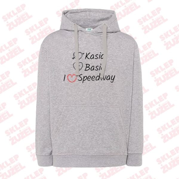 Bluza męska z kapturem Grafika MZ21 ❤SPEEDWAY - obrazek 3