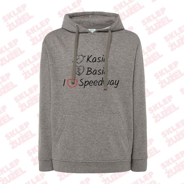 Bluza męska z kapturem Grafika MZ21 ❤SPEEDWAY - obrazek 2