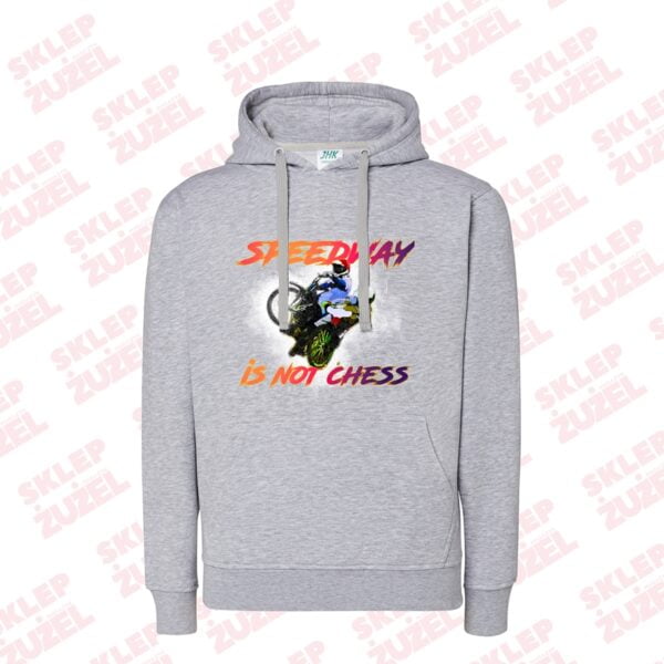 Bluza damska z kapturem Grafika MZ22 Różne kolory - obrazek 3