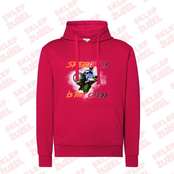 Bluza damska z kapturem Grafika MZ22 Różne kolory - obrazek 5