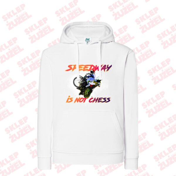 Bluza damska z kapturem Grafika MZ22 Różne kolory - obrazek 7