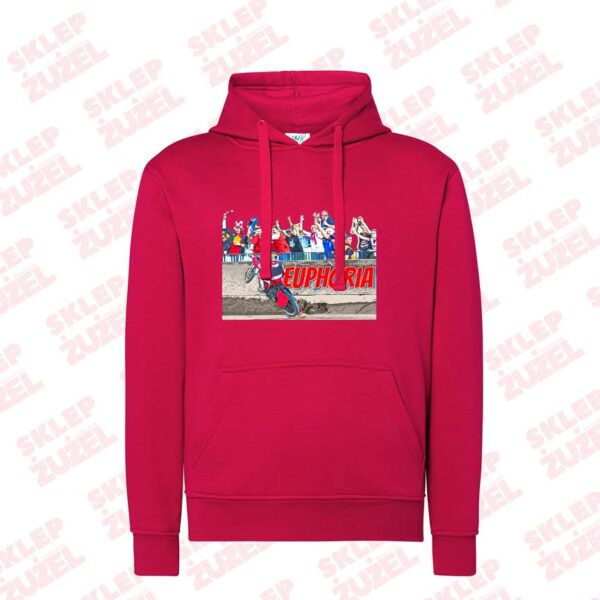 Bluza damska z kapturem Grafika MZ23 Różne kolory - obrazek 4
