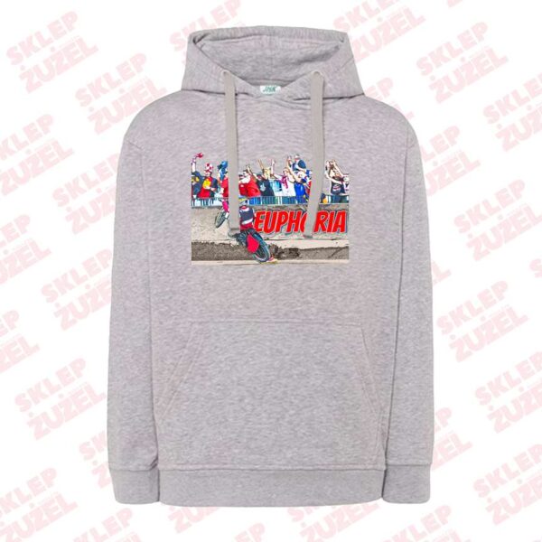 Bluza męska z kapturem Grafika MZ23 Euphoria - obrazek 3
