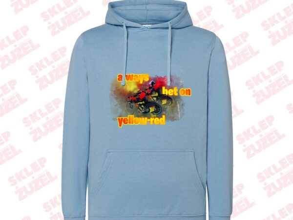 Bluza damska z kapturem Grafika MZ24 Różne kolory - obrazek 6