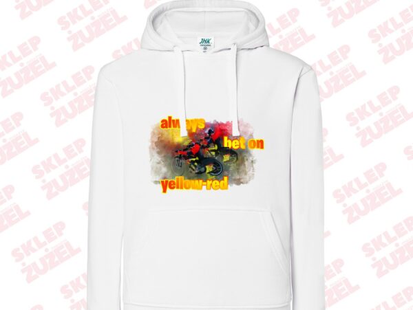 Bluza damska z kapturem Grafika MZ24 Różne kolory - obrazek 7