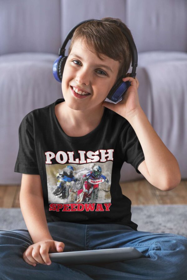 Dziecięca koszulka z nadrukiem MZ28 Polish Speedway