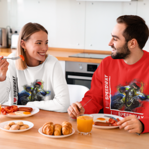 Bluza unisex klasyczna damska męska z Grafiką MZ19 Różne kolory