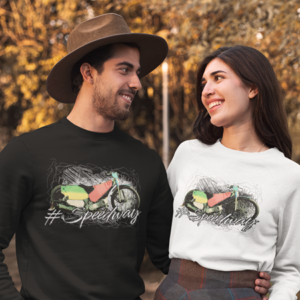 Bluza unisex klasyczna damska męska z Grafiką MZ16-1 Różne kolory