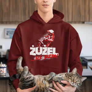 Bluza męska z kapturem Grafika MZ03 Także Duże Rozmiary Różne kolory