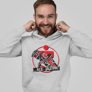 Bluza męska z kapturem Grafika MZ04 Także Duże Rozmiary Różne kolory