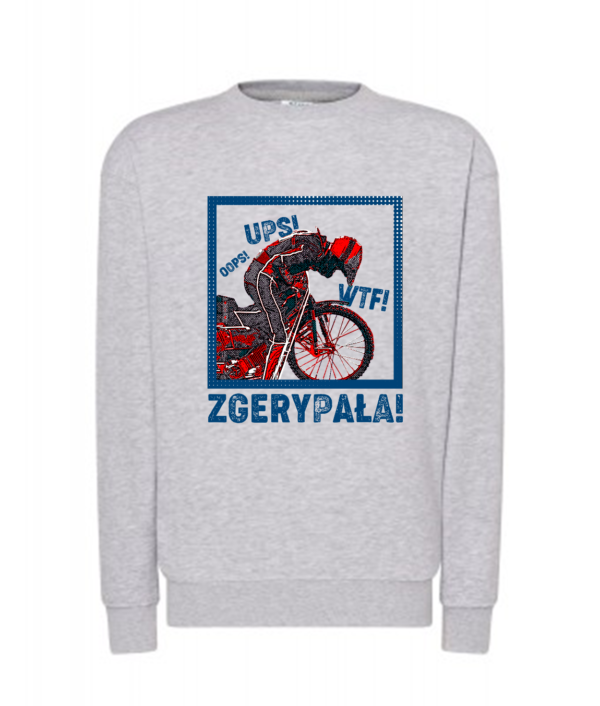 Bluza unisex klasyczna damska męska z Grafiką MZ17-1 Różne kolory - obrazek 2