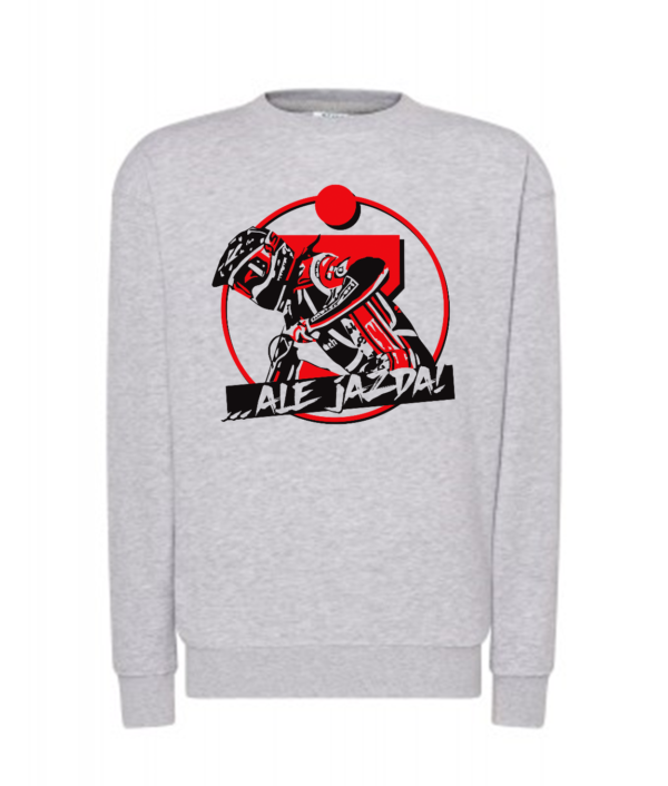 Bluza unisex klasyczna damska męska z Grafiką MZ04 Różne kolory - obrazek 16