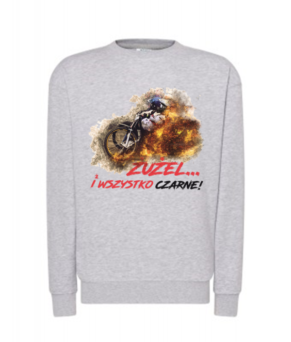 Bluza unisex klasyczna damska męska z Grafiką MZ11 Różne kolory - obrazek 2