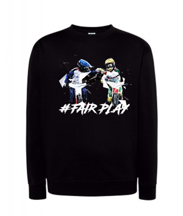 Bluza unisex klasyczna damska męska z Grafiką MZ07 Różne kolory - obrazek 3