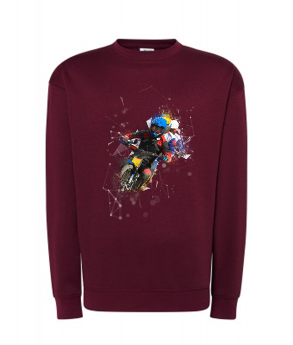 Bluza unisex klasyczna damska męska z Grafiką MZ10 Różne kolory - obrazek 4