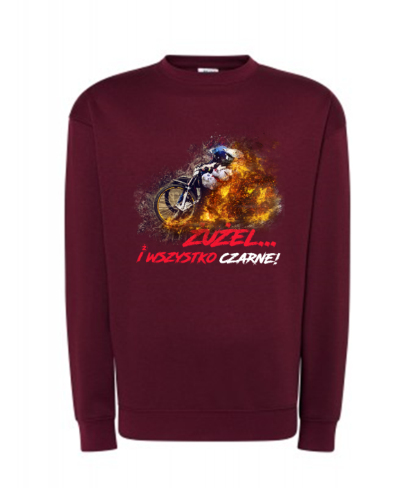 Bluza unisex klasyczna damska męska z Grafiką MZ11 Różne kolory - obrazek 4
