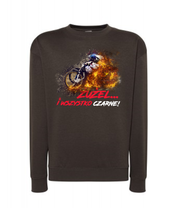 Bluza unisex klasyczna damska męska z Grafiką MZ11 Różne kolory - obrazek 5