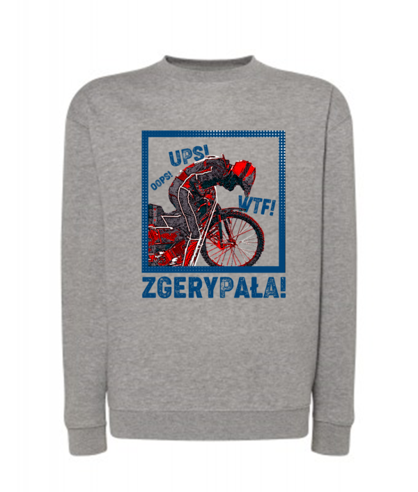 Bluza unisex klasyczna damska męska z Grafiką MZ17-1 Różne kolory - obrazek 3