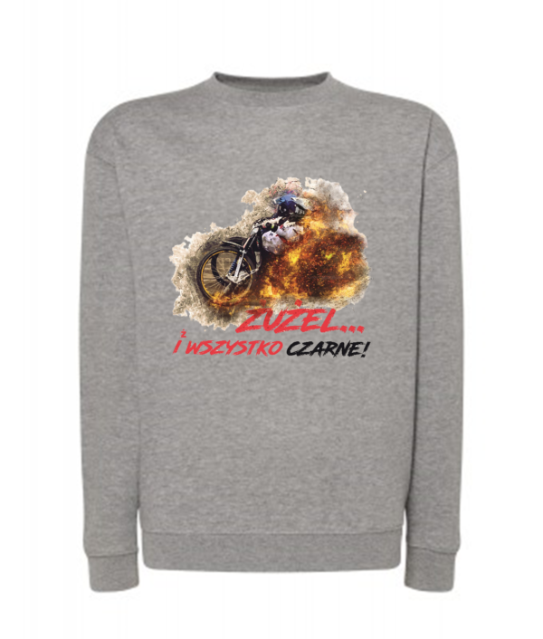 Bluza unisex klasyczna damska męska z Grafiką MZ11 Różne kolory - obrazek 6
