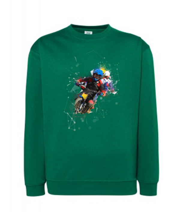 Bluza unisex klasyczna damska męska z Grafiką MZ10 Różne kolory - obrazek 7