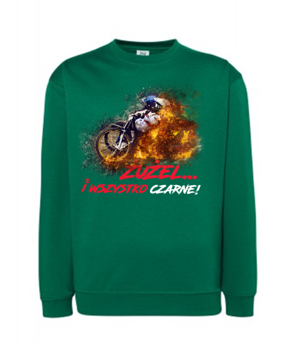 Bluza unisex klasyczna damska męska z Grafiką MZ11 Różne kolory - obrazek 7