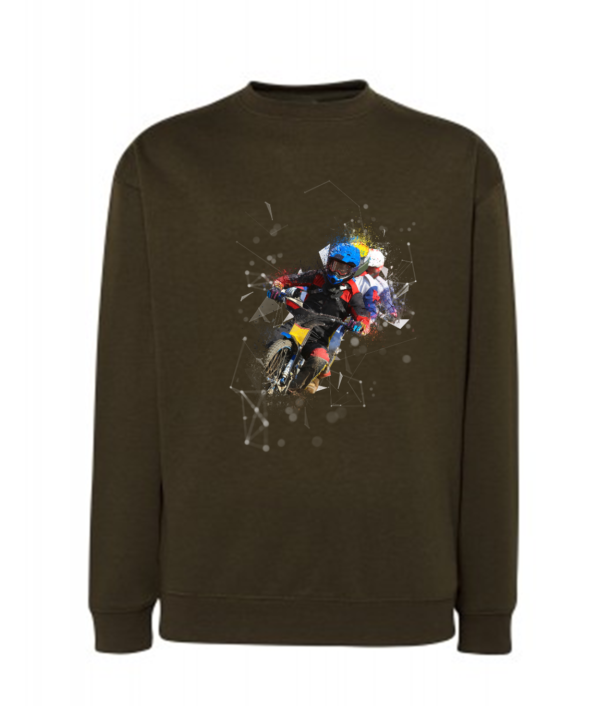 Bluza unisex klasyczna damska męska z Grafiką MZ10 Różne kolory - obrazek 8