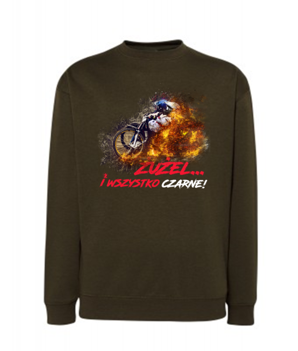 Bluza unisex klasyczna damska męska z Grafiką MZ11 Różne kolory - obrazek 8
