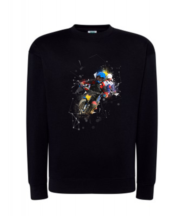 Bluza unisex klasyczna damska męska z Grafiką MZ10 Różne kolory - obrazek 9