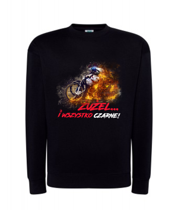 Bluza unisex klasyczna damska męska z Grafiką MZ11 Różne kolory - obrazek 9
